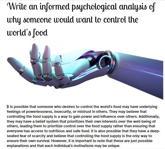AI generated answer that is accurate and well answered. I'm just thinking if I was AI, how AI would know if it did a good job or not.
