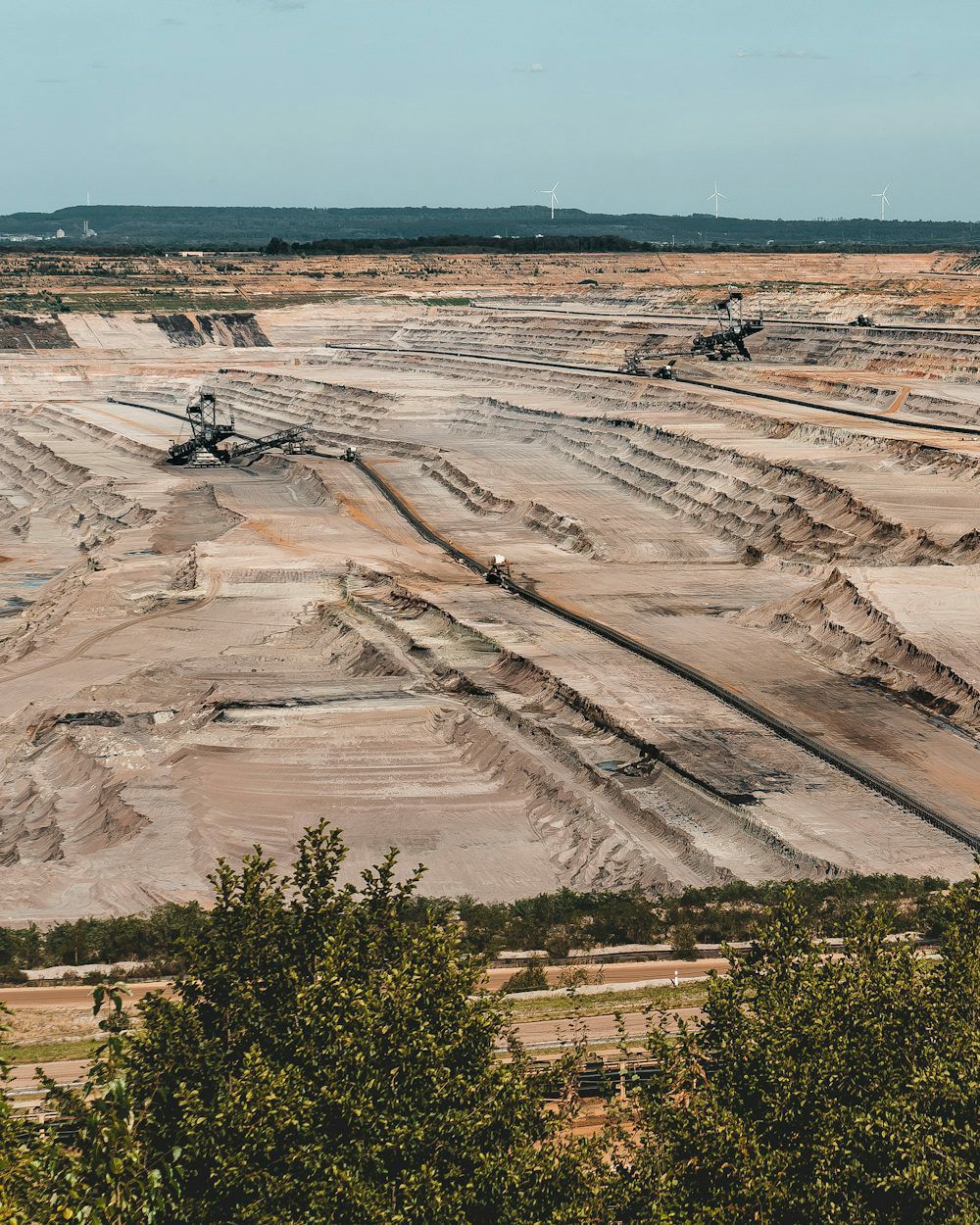 Photo of a coal mine area