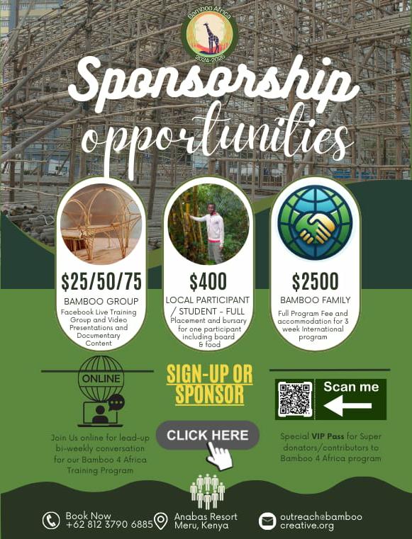 sponsorship opportunities poster